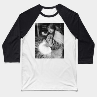 Vintage photo of Ecuador Weaver Baseball T-Shirt